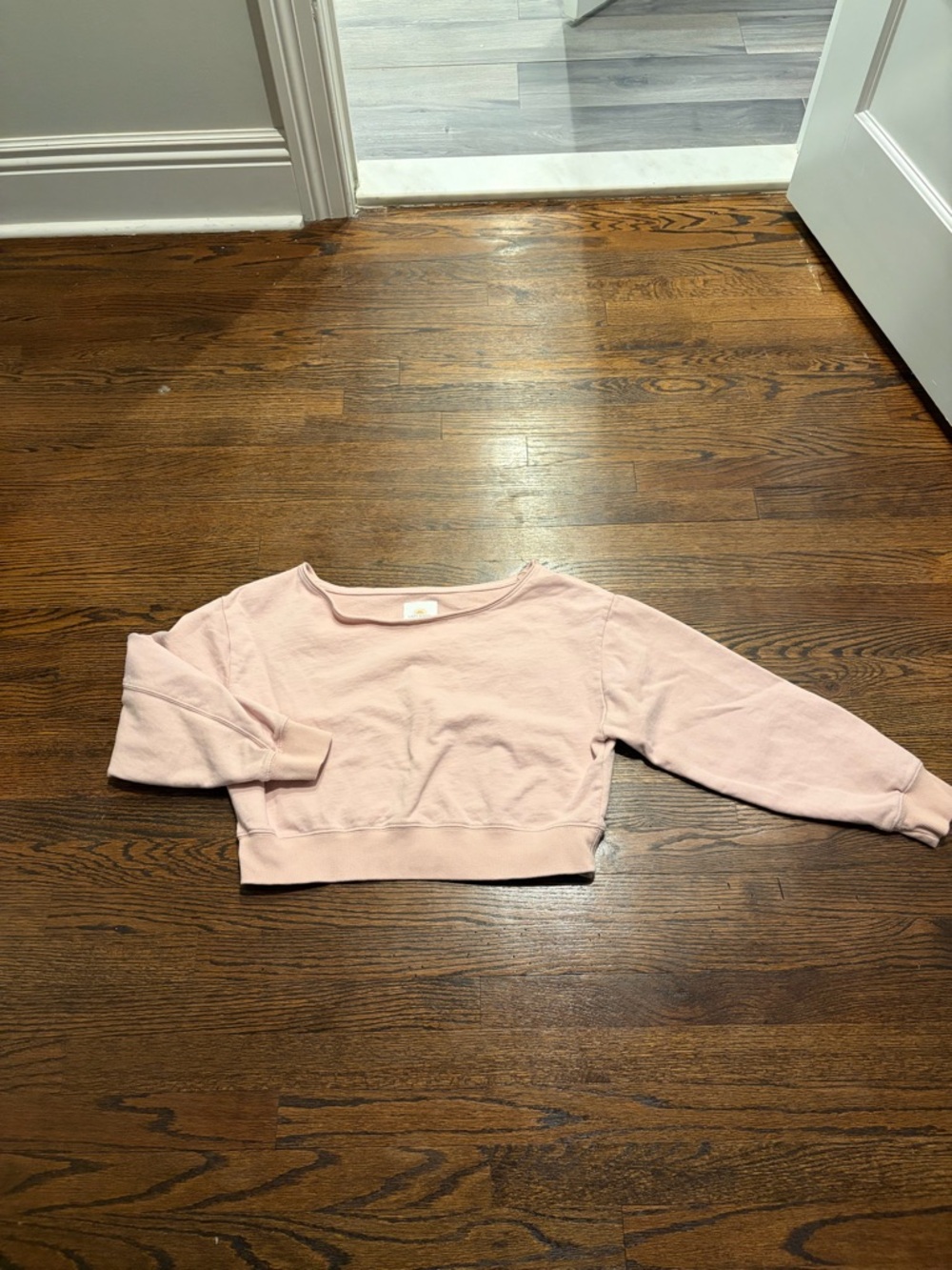 Sunday Light Pink Pullover Sweatshirt